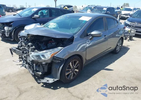 2020 Nissan Versa Sv Xtronic Cvt from USA, damaged, VIN 3N1CN8EVXLL813311